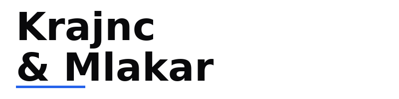 Krajnc & Mlakar logo